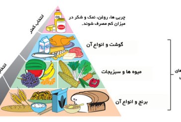 لوحه ی بهداشت ، تغذیه و ورزش دوره ی ابتدایی